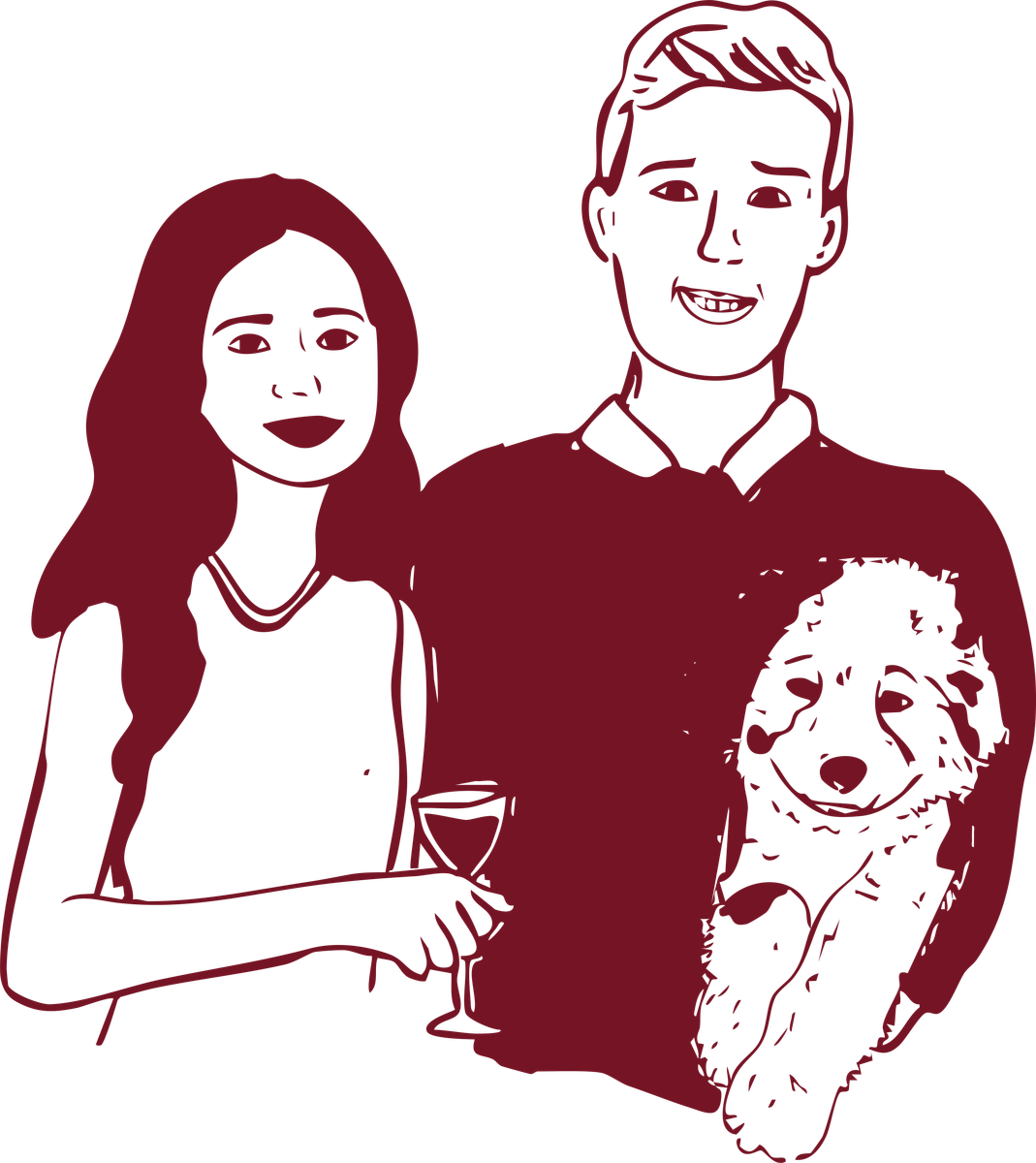 Michelle, Jake and Cleo